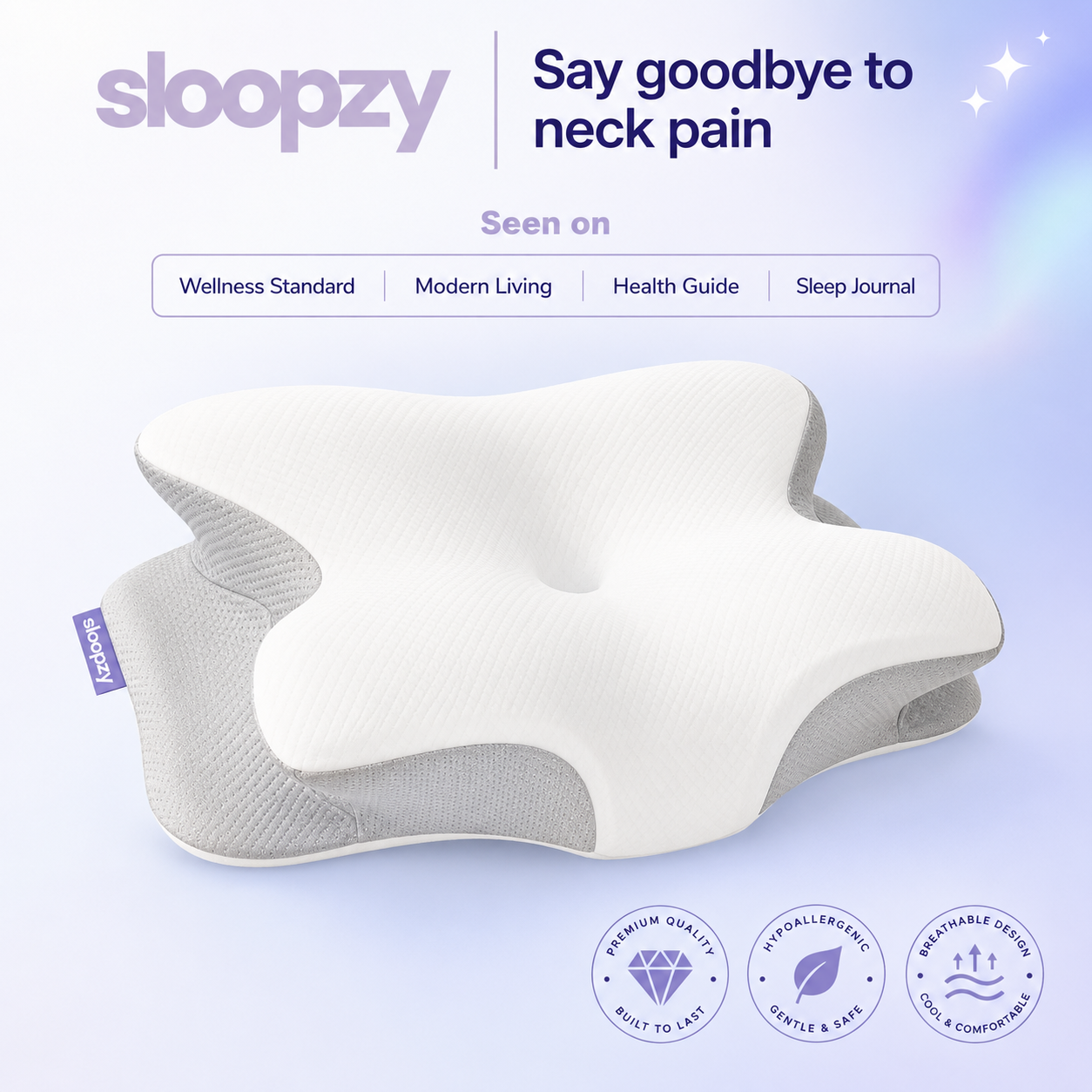 Sloopzy® Ultra Comfort Pillow